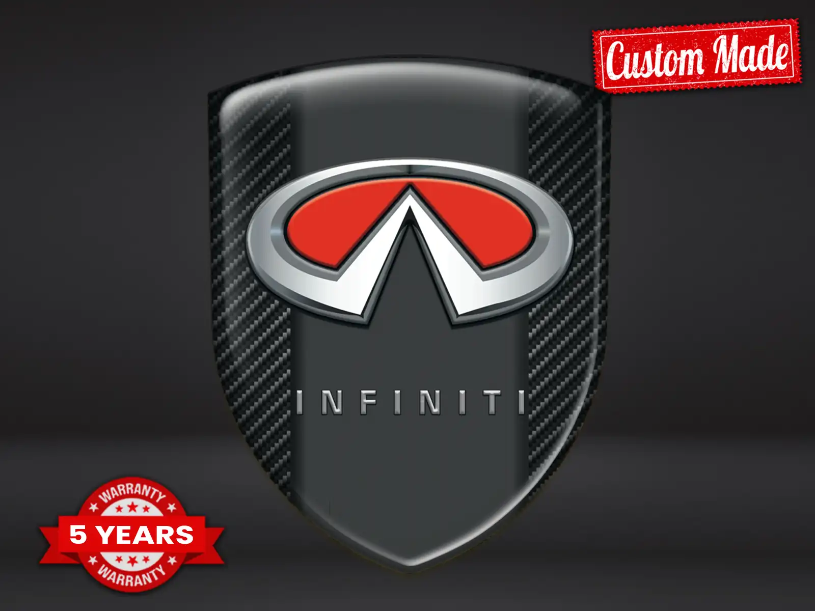 Infiniti Étiquette Auto-Adhésive Pro Max Durable Design Stylé